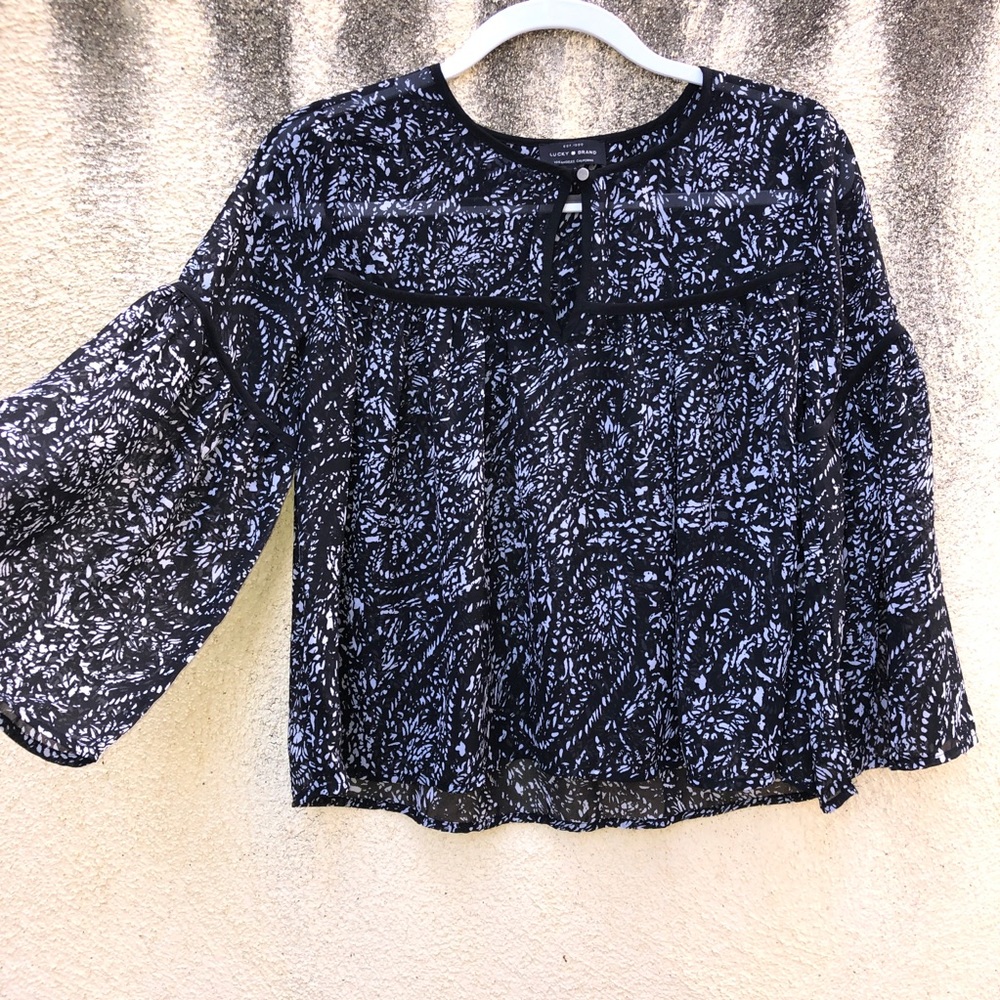 🟣Lucky Brand detailed blouse